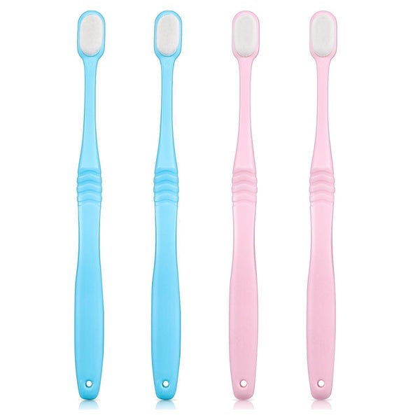 4er Set Extra Weiche Mikro Nano Handzahnbürsten für Empfindl 1 St