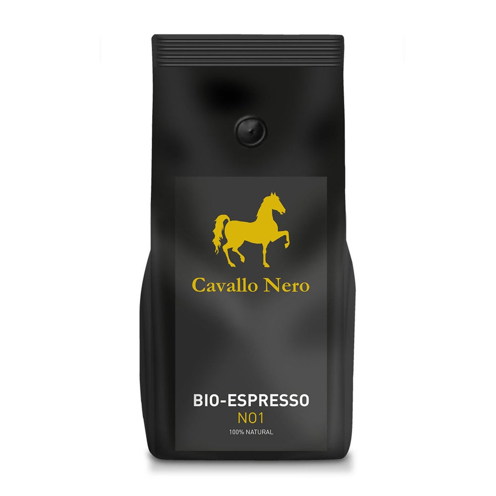 Biotiva Cavallo Nero Espresso No1 gemahlen Bio 500 g