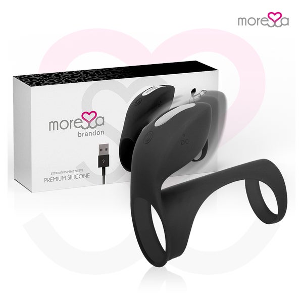 Moressa - Moressa - Brandon Vibratorring mitAbdeckung 1 St