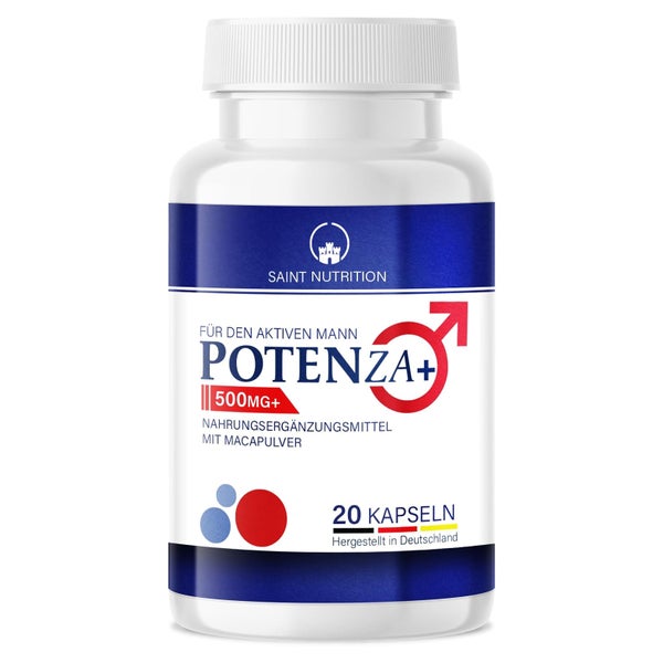 Saint Nutrition® Potenza Kapseln | für den aktiven Mann 1 St
