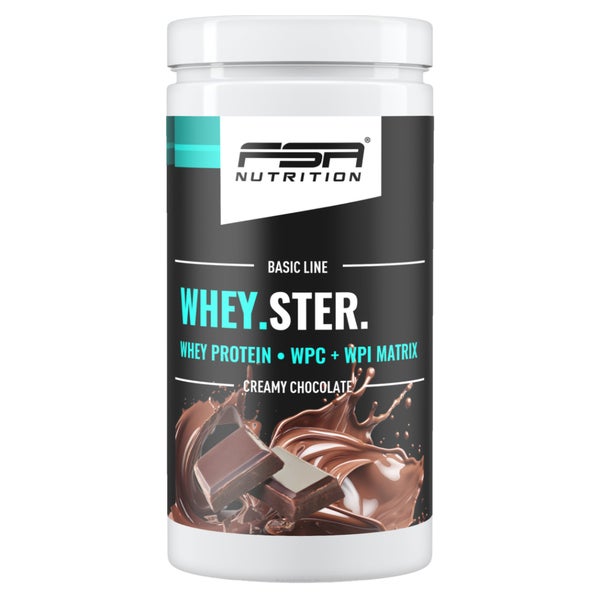 Whey Protein aus Konzentrat und Isolat - Creamy Chocolate 500 g