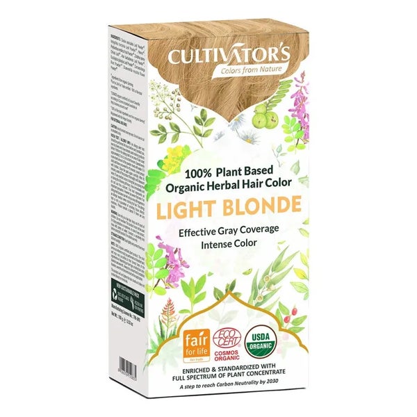 CULTIVATOR'S - Natürliche Pflanzenhaarfarbe Hellblond 100 g