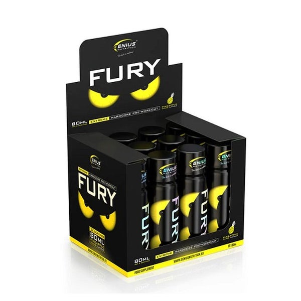 Genius Nutrition - Fury Extreme Shot - Pineapple 0.96 l