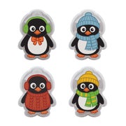 Produktabbildung: IEA Medical Kalt Warm Kompresse Pinguine - 4er Box 1 St