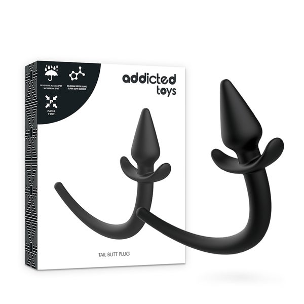 Addicted Toys - Flexibler Analplug "Tail Butt Plug"