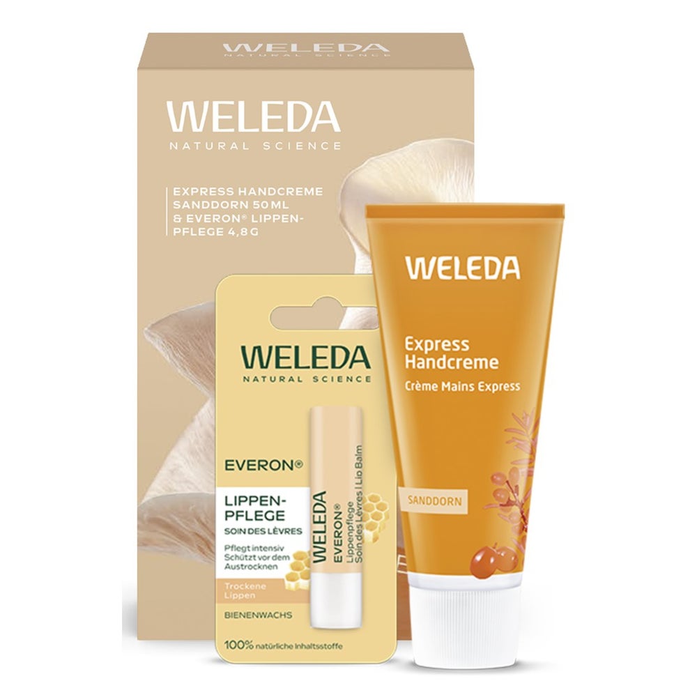 Weleda Geschenkset Express Handcreme & Everon 1 St