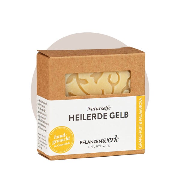 Naturseife Heilerde Gelb 90 g