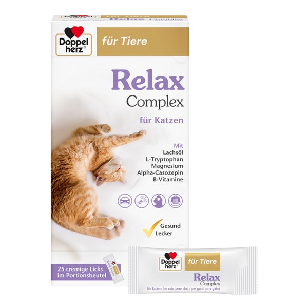 Doppelherz Für Tiere Relax Complex Für Katzen 25X10 g