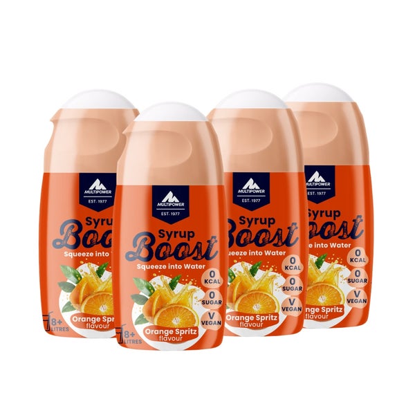 Multipower Syrup Boost Orange-Spritz 4er Pack 4 St