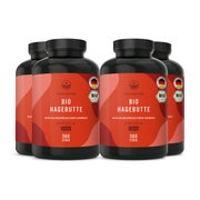 Bio Hagebutte Kapseln - EU-Anbau - Vegan & Made in Germany 1440 St