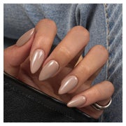 Künstliche Nägel Press on Soft Gel Almond Glänzend Set 24er 1 St