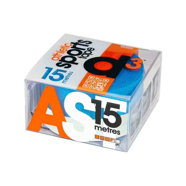 d3 Athletic Sports Tape electric blue 15 m