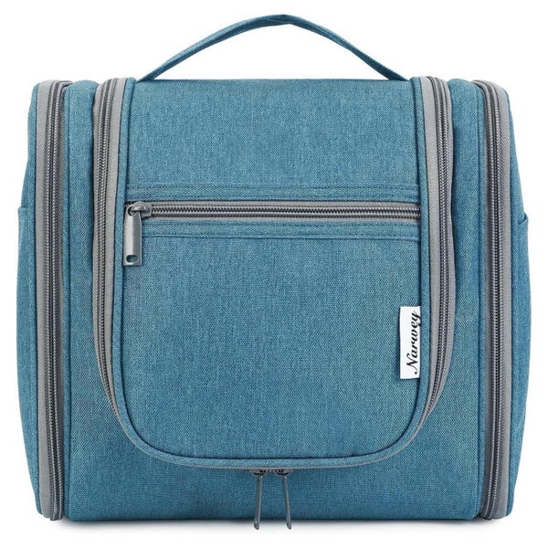 Kulturbeutel Damen Herren Aufhängbar Kosmetiktasche Marinebl 1 St