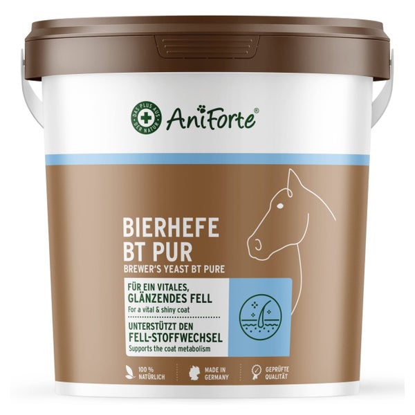 AniForte Bierhefe BT Pur für Pferde 5000 g