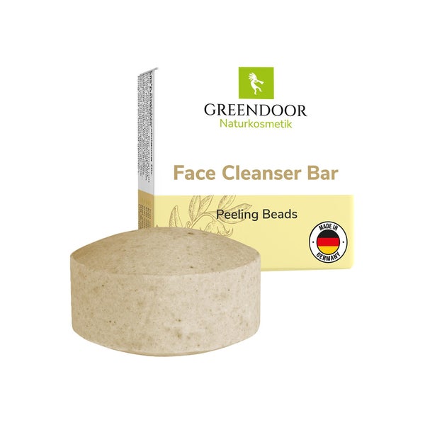 GREENDOOR Face Cleanser Bar Peeling Beads 57 g