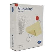 Grassolind Salbenkompressen 10x10 cm ste 50 St