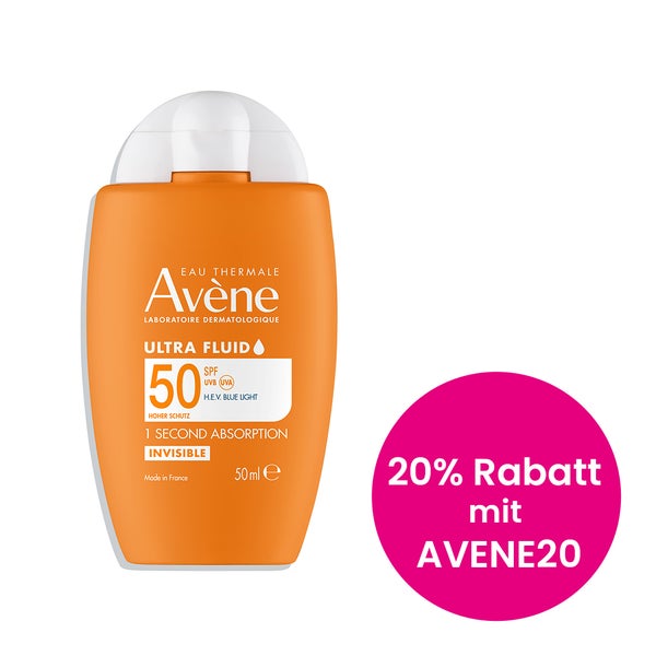 Avène Ultra Fluid Invisible SPF 50 50 ml