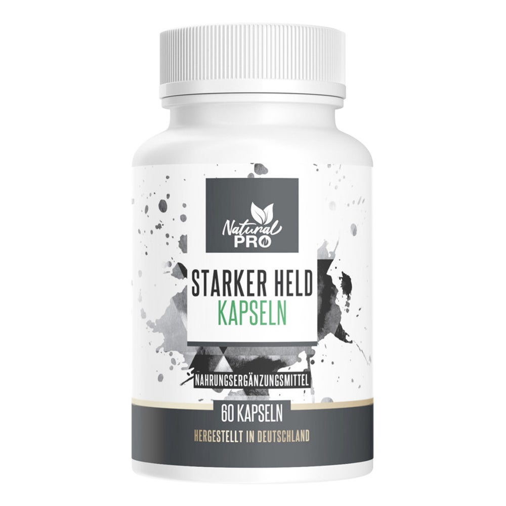 Natural Pro | Starker Held | Für Männer | hochdosiert 60 St