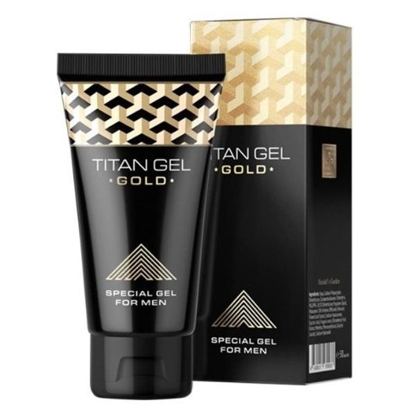 Titan Gel - Gold - Spezialgel für Männer