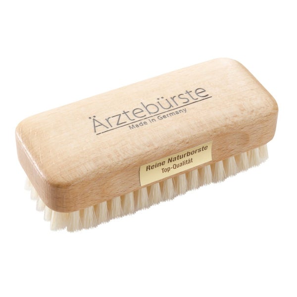 Handbürste "Ärztebürste" aus Naturborste Buchenholz 1 St