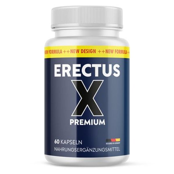 Erectus X Premium Kapseln | für Männer | Vitalität 60 St