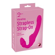 Strapless Strap-On - Vibrating Strapless Strap-On