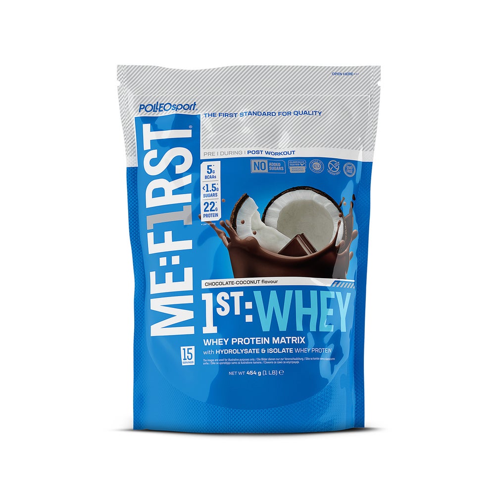 Polleo 1st Whey, 454 g, Chocolate Coconut 454 g