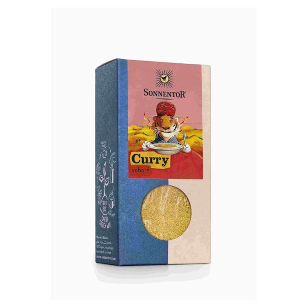 Curry scharf bio 50 g – Feurige Bio-Gewürzmischung für asiatische Gerichte