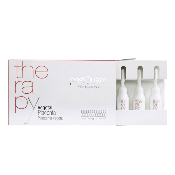 POSTQUAM HAARPFLEGE Pflanzliche Plazenta (12 VIALS X 9 ML.)