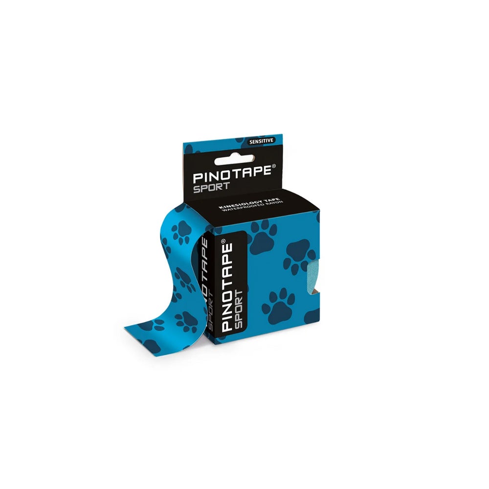 Pinotape Sport Sensitive Kinesiologie Tape Paw Pfote 5 cm x 5 m 5 m