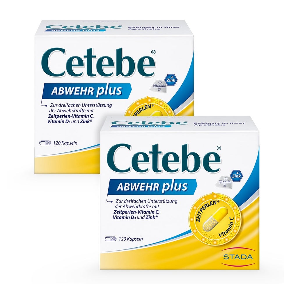 Cetebe® ABWEHR plus Doppelpack 2X120 St