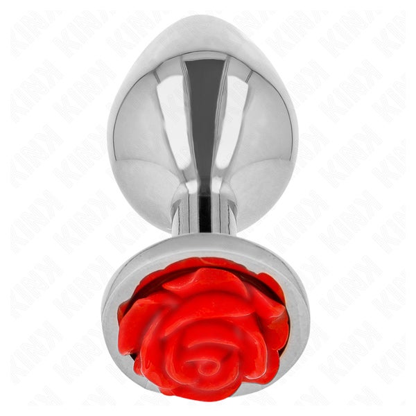 Kink - Analplug mit roter Rose