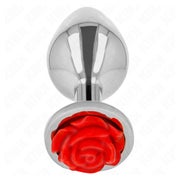 Kink - Analplug mit roter Rose