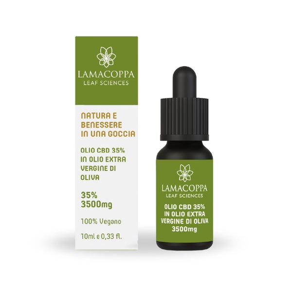 CBD-Öl 35% Hochpotent: 300 CBD-Tropfen | 3500 mg reines Hanf-CBD | Natürliche Entspannung – 10 ml 1 St