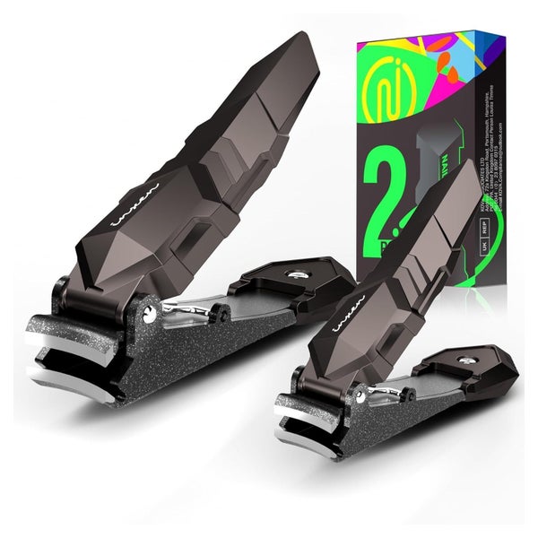 Profi Nagelknipser Set mit Auffangbehälter und Nagelschneide 1 St