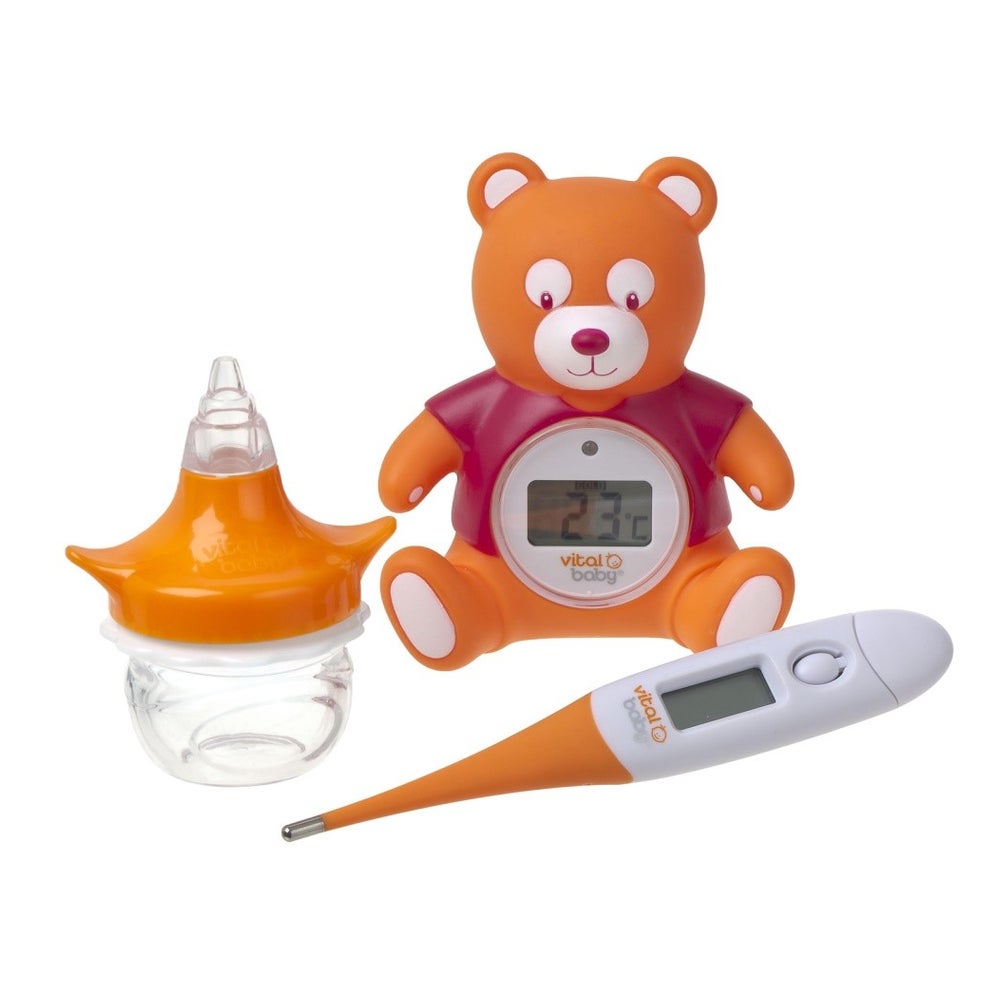 Hygiene-/Gesundheitsset: Nasensauger, Raumthermometer, Fieberthermometer 1 St