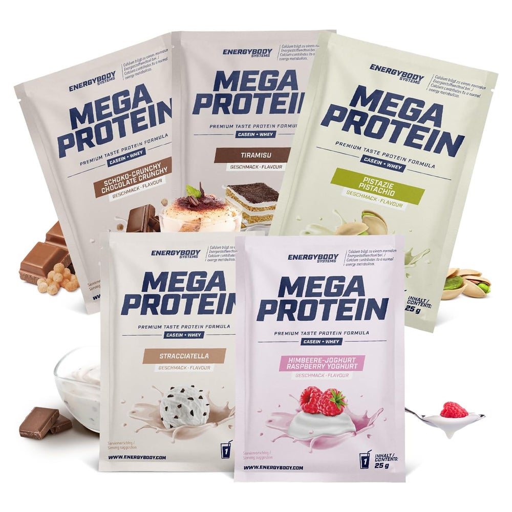 Energybody Systems Mega Protein Probierpaket 2 125 g