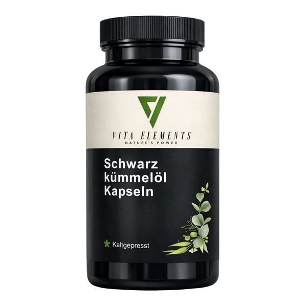 Vita Elements Schwarzkümmelöl Kapseln 400 St