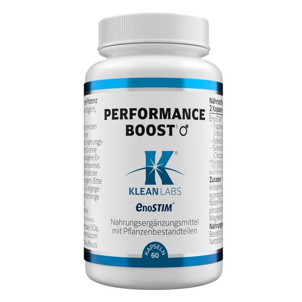 Performance Boost Enostim 600 Mg Klean Labs Kaps. 60 St
