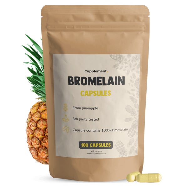 Cupplement - Bromelain  500mg - Kapseln 100 St