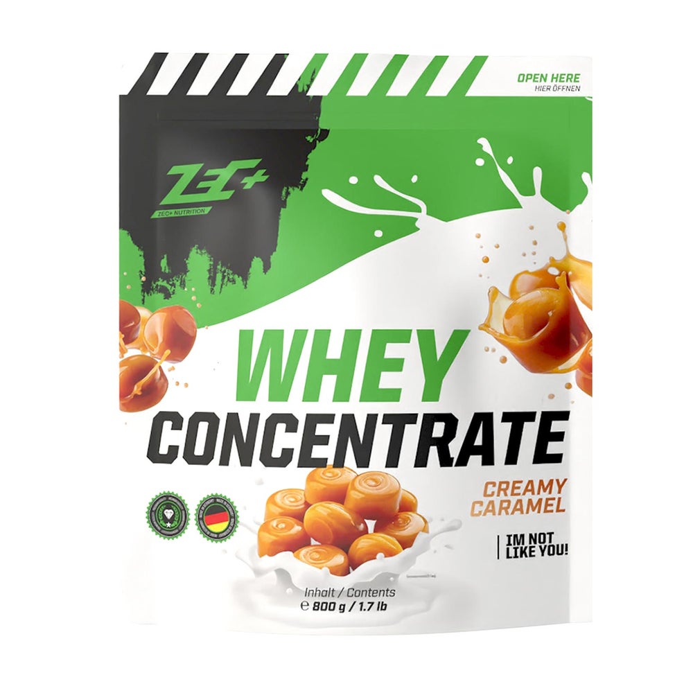 ZEC+ WHEY CONCENTRATE 800g Sahnekaramell 800 g