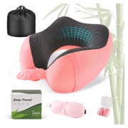 Nackenkissen Memory Foam Reisekissen verstellbar 1 St