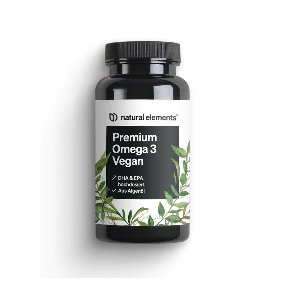 natural elements Premium Omega 3 Algenöl 60 St
