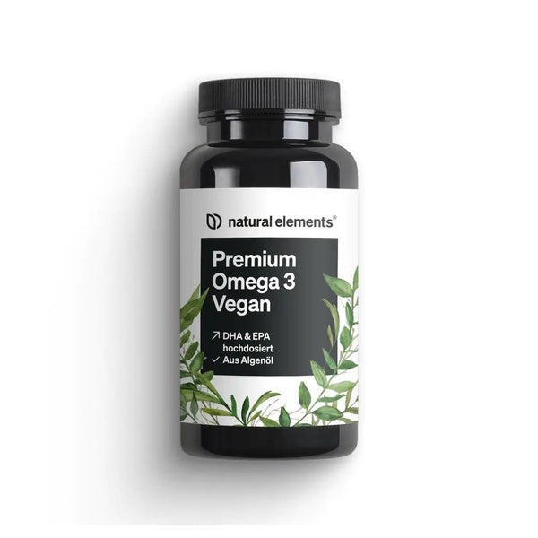 natural elements Premium Omega 3 Algenöl 60 St