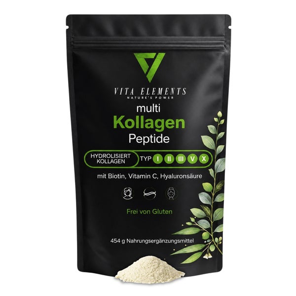 Vita Elements Kollagen Peptide Pulver 454 g
