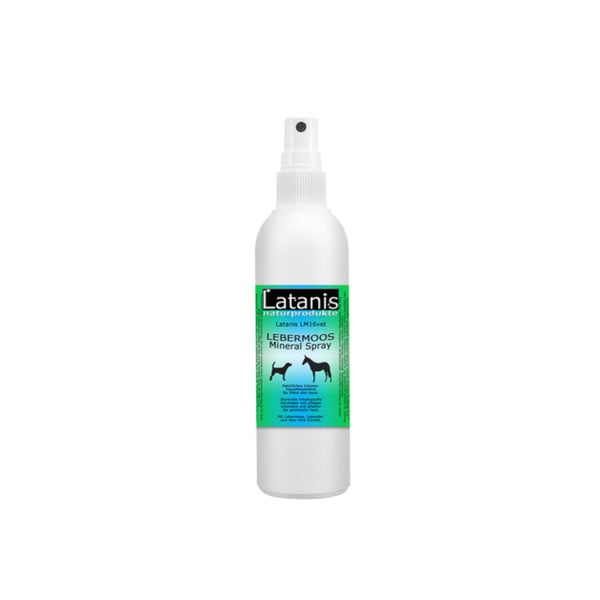 Latanis Lebermoos Mineralspray LM16vet 130 ml - Haut- und Fellpflegemittel 1 St
