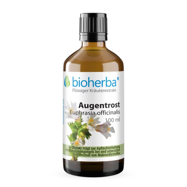 Bioherba Augentrost Euphrasia officinalis Tropfen Tinktur 100 ml