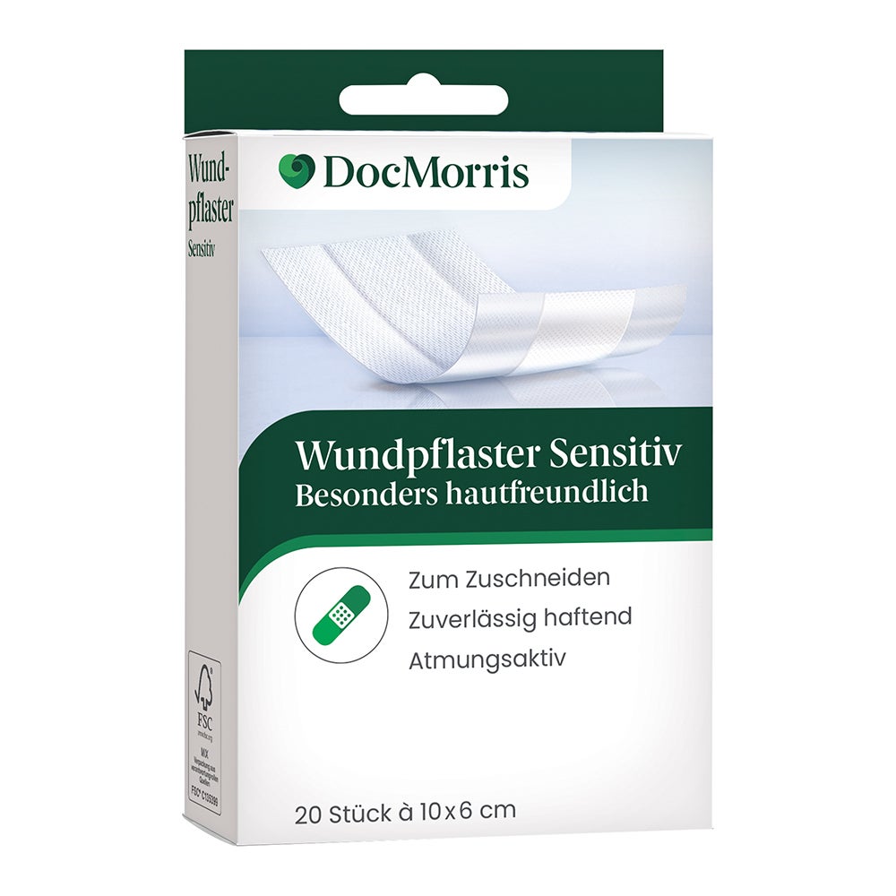 DocMorris Wundpflaster Sensitiv 20 St