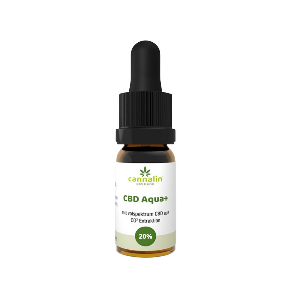 Cannalin - Aqua Wasserführendes CBD Öl - THC Frei - 20% 10 ml