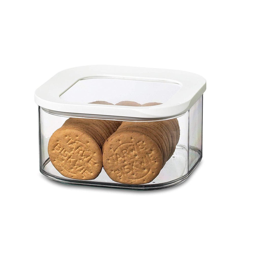 Mepal vorratsdose modula square 1250 ml - weiß